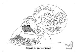 Michael O'Meara's cartoon for Nov. 25, 2021.