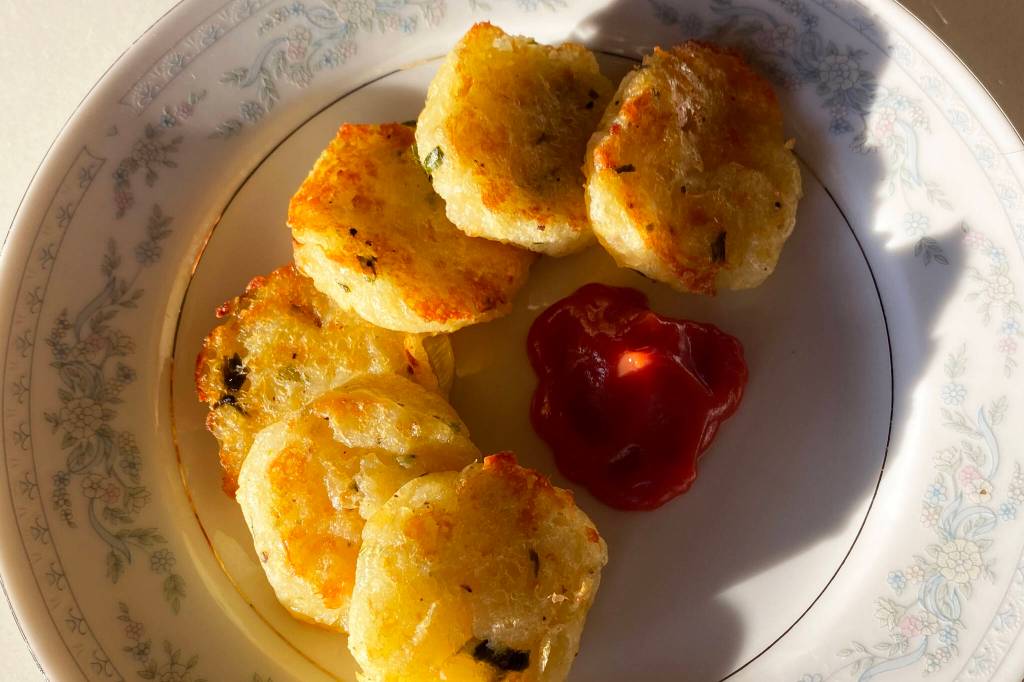 Appease your childs picky palate with these tasty Tater Tots. (Photo by Tressa Dale/Peninsula Clarion)