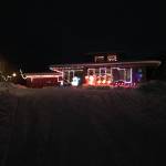 A home on Soundview Avenue is one of the entrants in the Let it Glow holiday lighting contest. (Photo courtesy Homer Chamber of Commerce)