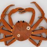 Kim Schusters marine life wood carving is part of art being featured this month at Ptarmigan Arts in Homer. (Photo provided)