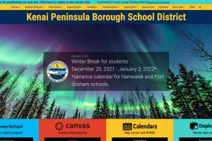 The homepage of KPBSDs new website. (Screenshot)