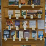 A display at the Homer Bookstore on Tuesday, Jan. 18, 2022, features the top-20 best-selling books for 2021. (Photo by Michael Armstrong/Homer News)