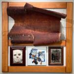 Zirrus VanDeveres pieces are displayed at the Kenai Art Center on Jan. 4, 2022. (Courtesy Alex Rydlinski)