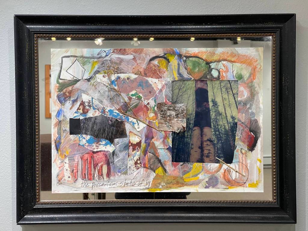 Zirrus VanDeveres pieces are displayed at the Kenai Art Center on Jan. 4, 2022. (Courtesy Alex Rydlinski)