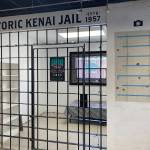 The newly renovated historic Kenai Jail is seen at the Kenai Art Center on Monday, Jan. 31, 2022, in Kenai, Alaska. (Camille Botello/Peninsula Clarion)