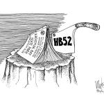 Michael OMearas cartoon for Feb. 10, 2022.