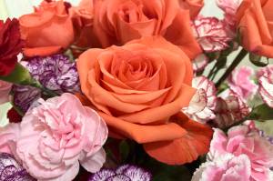 Sarahs flowers for Valentines Day. (Photo by Sarah Knapp/Homer News)