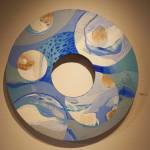 Don Deckers An Arctic Circle: A, one of his works in his exhibit, Thin Ice, showing through February at Bunnell Street Arts Center in Homer, Alaska. (Photo by Michael Armstrong/Homer News)