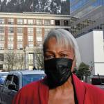 Peter Segall / Juneau Empire 
State Sen. Elvi Gray-Jackson filed Thursday paperwork to run for U.S. Senate. Gray-Jackson enters a field that includes incumbent Sen. Lisa Murkowski, a Republican; and former Department of Administration Commissioner Kelly Tshibaka, a Republican; among others.