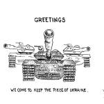 Michael O'Meara's cartoon for Feb. 24, 2022.