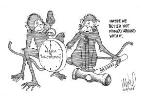 Michael O'Meara's cartoon for March 3, 2022.