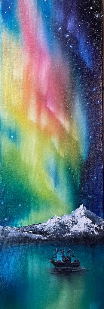 Jen DePesa's art is on exhibit in March at Grace Ridge Brewing Co. (Photo provided)