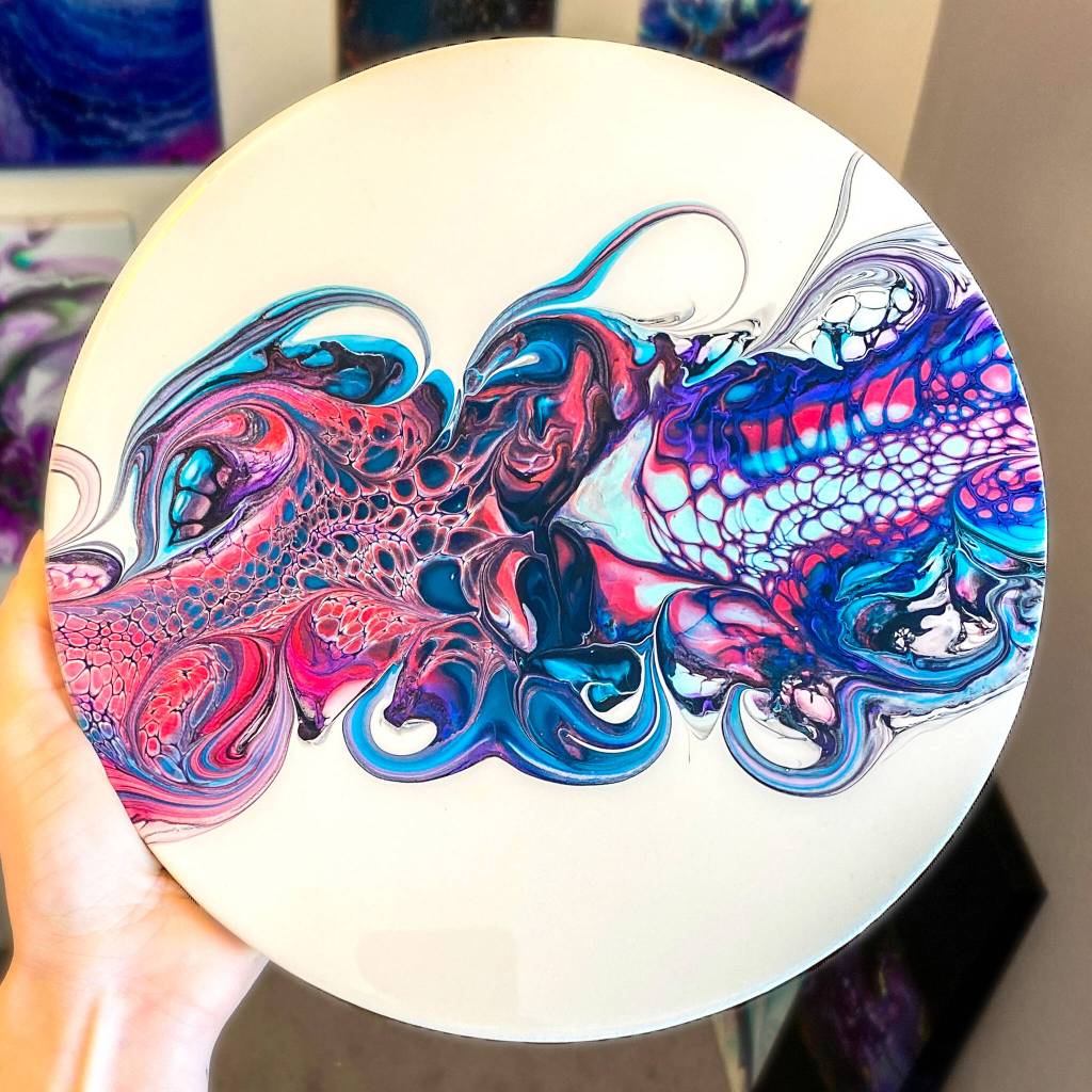 AnnaLisa Cox's acrylic paintings are on display in March at Ptarmigan Arts. (Photo provided)