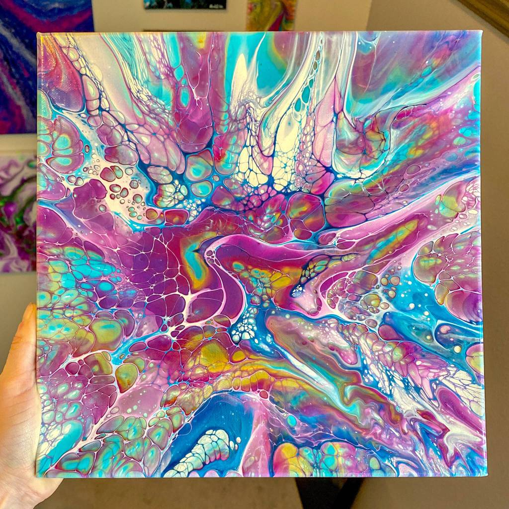 AnnaLisa Cox's acrylic paintings are on display in March at Ptarmigan Arts. (Photo provided)