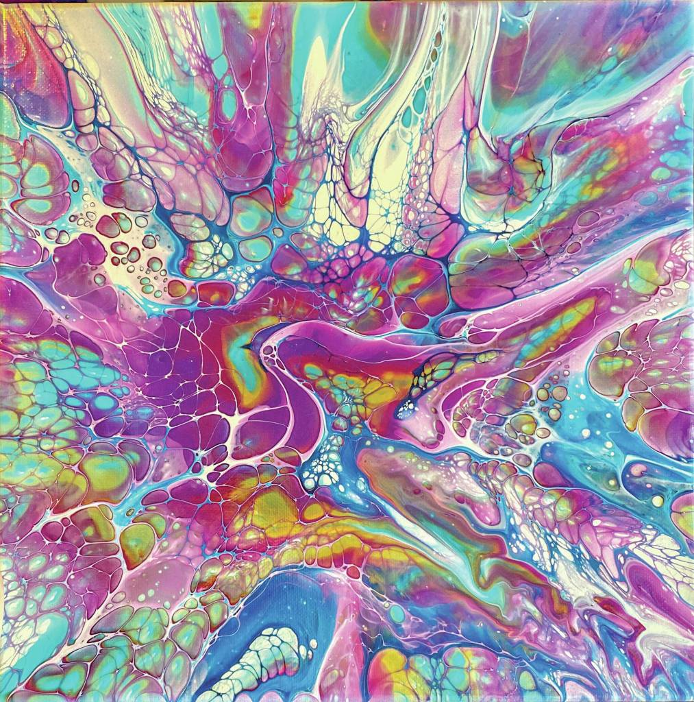 AnnaLisa Cox's acrylic paintings are on display in March at Ptarmigan Arts. (Photo provided)