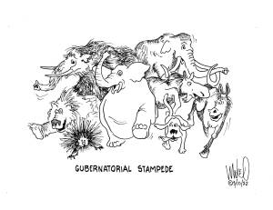 Michael O'Meara's cartoon for March 10, 2022.