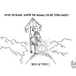 Michael O'Meara's cartoon for March 17, 2022.