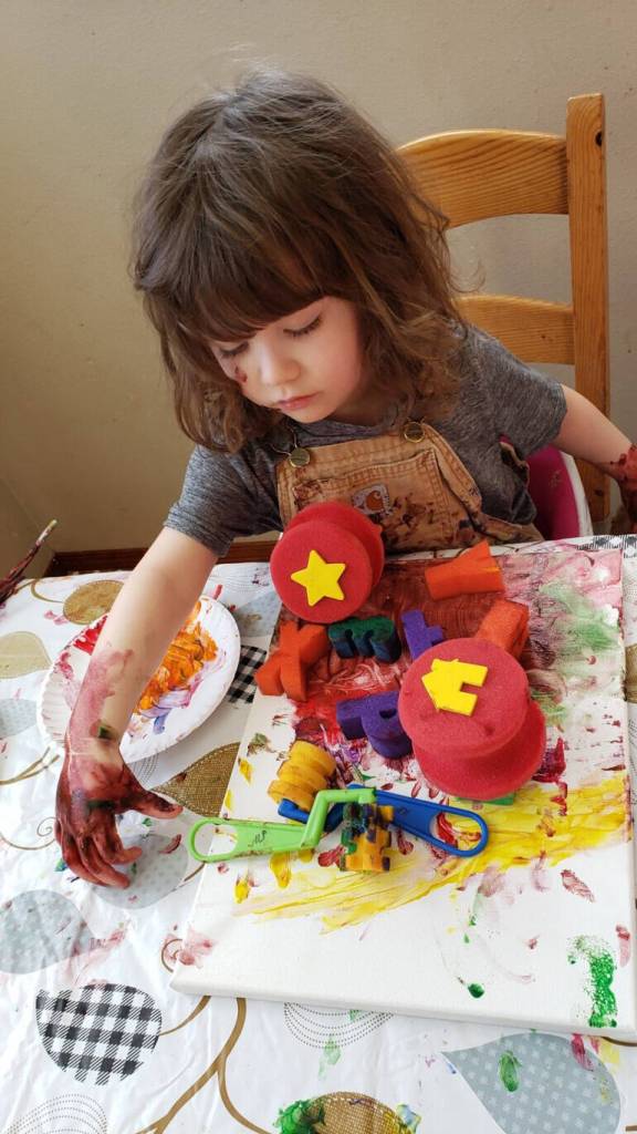 Oliver Yeaton is one of the Sprout artists showing their work in an exhibit opening Friday, April 1, 2022, at Grace Ridge Brewing in Homer, Alaska. (Photo provided)