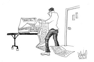 Michael OMearas cartoon for April 7, 2022.