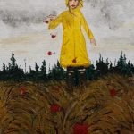 Grade 9 Homer High School student Daisy Walker's acrylic painting. (Photo by Michael Armstrong/Homer News)