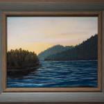 Homer High School student Leah Dunn's "Sunrise." (Photo by Michael Armstrong/Homer News)