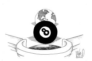 Michael OMearas cartoon for April 21, 2022.