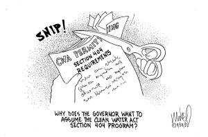 Michael O'Meara's cartoon for April 28, 2022.