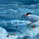 New work by Lorri L. Davis showing at Grace Ridge Brewery. (Photo provided)