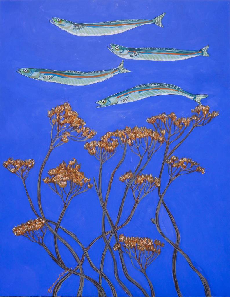 Art by Oceana Wills showing at the Homer Council on the Arts. (Photo provided)