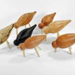 Wooden carvings by Ted Heuer are on display at Ptarmigan Arts. (Photo provided)