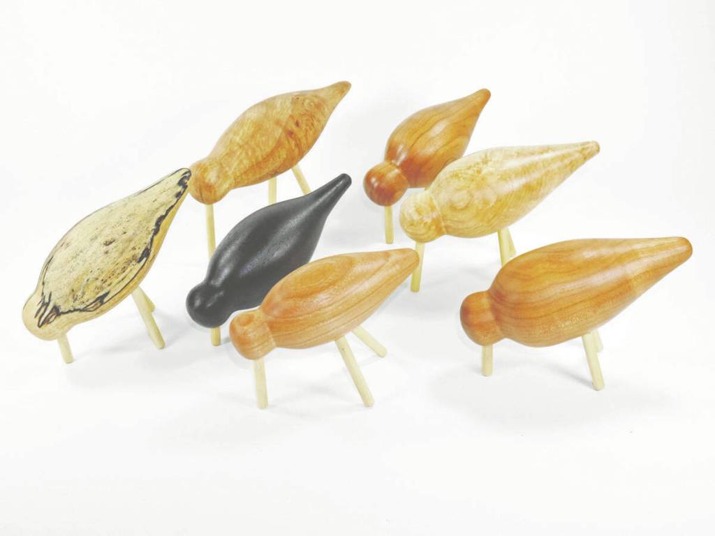 Photo provided
Wooden carvings by Ted Heuer are on display at Ptarmigan Arts.