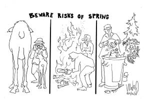 Michael O'Meara's cartoon for May 26, 2022.