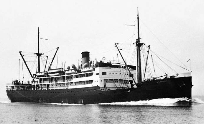 Photo courtesy of the Alaska Digital Archives
Denied overland access to Alaska in 1943, Miriam Mathers successfully made her way north in 1945 aboard the S.S. Denali, bound for the Port of Seward.