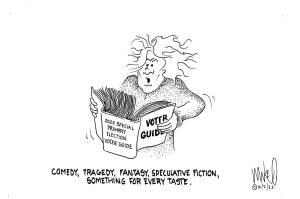 Michael O'Meara's cartoon for June 2, 2022.