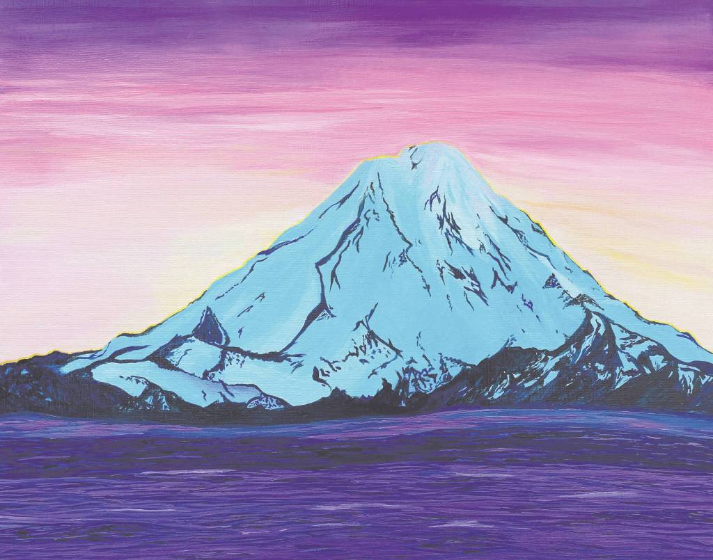 Photo provided 
One of Tarryn Zerbinoss paintings on exhibit in June at Grace Ridge Brewing.