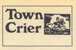 Town Crier teaser.