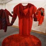 Bobby Qaluktaksraq Brower of Utqiagvik invited other Indigenous women to sew atikluks in memory of missing and murdered Indigenous women. The collection, Healing Stitches, includes works by Brower, Melissa Ahnroorik Ahlooruk Ingersoll of Nome, Cassandra Tikasuk Johnson of Unalakleet, Jackie QataliñaSchaeffer of Kotzebue and Beverly Tuck of St. Paul. The art is part of Protection: Adaptation and Resistance, on exhibit at the Pratt Museum & Park in Homer, Alaska, through Sept. 24, 2022. (Photo by Michael Armstrong/Homer News)