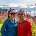 Dr. Joe Llenos, right, poses for a photo in July in Homer, Alaska, with his wife Cindy, left, who also works in health care as a nurse. A board certified family medician physician, Dr. Llenos has joined the Homer Medical Clinic team. (Photo provided/South Peninsula Hospital)