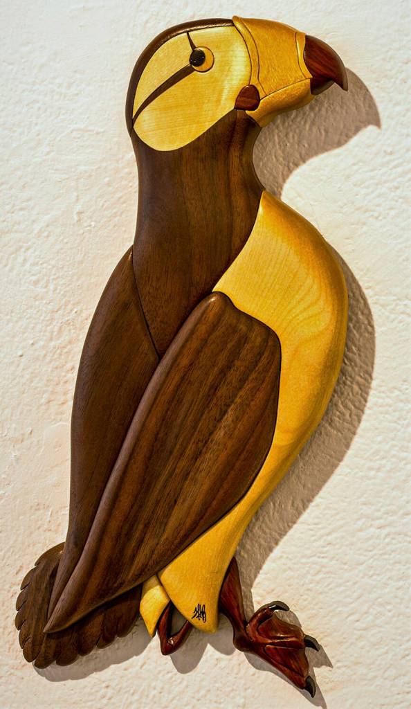 One of the works of art from a scholarship fundraising exhibit at Ptarmigan Arts. (Photo provided)