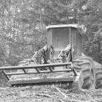 A construction vehicle at the site of the new Tsalteshi Trail maintenance building at Skyview Middle School on Aug. 29, 2022, in Soldotna, Alaska. (Jake Dye/Peninsula Clarion)