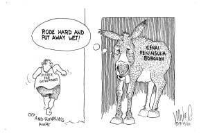 Michael O'Meara's cartoon for Sept. 15, 2022.