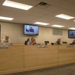 Kenai Peninsula Borough assembly members convene for a special meeting on Sunday, Sept. 11, 2022, in Soldotna, Alaska. (Ashlyn OHara/Peninsula Clarion)