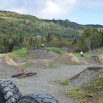Southern Kenai Peninsula kids enjoy the new biking area at the Kachemak City Park Grand Opening on Saturday, Sept. 17, 2022. (Photo by Charlie Menke / Homer News)