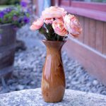 A hand-turned vase by Gerard Garland is on display at the Art Shop Gallery. (Photo provided)