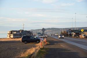 Homer Spit parking areas on Thursday, Nov. 17, 2022 in Homer. (Photo by Charlie Menke / Homer News)