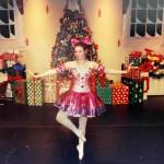 Emilie Springer dances as a doll in the party scene in the 1994 production of the Homer Nutcracker Ballet. (Photo provided)