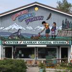 Photo provided
A mural by Brad Hughes was among the improvements made in the past decade at the headquarters of the Center for Alaskan Coastal Studies on Smokey Bay Way.