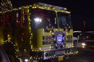 Santas transportation on Thursday, Dec. 1, 2022 in Homer. (Photo by Charlie Menke / Homer News)