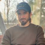 Lucas Wilcox at the Homer Public Library, Homer, Alaska, Dec. 7, 2022. (Photo by Christina Whiting/Homer News)