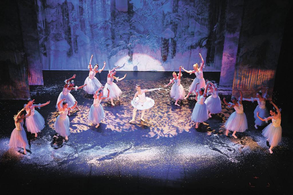 Photo by Christopher Kincaid/Courtesy Homer Nutcracker Productions 
Dancers perform on Friday, Dec. 2 for the Homer Nutcracker Ballet held at the Mariner Theatre.